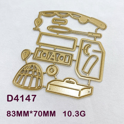 Fishing Sports Car Trip Metal Cutting Dies