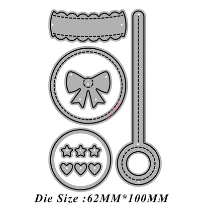 Rattle Shake Stick Metal Cutting Dies