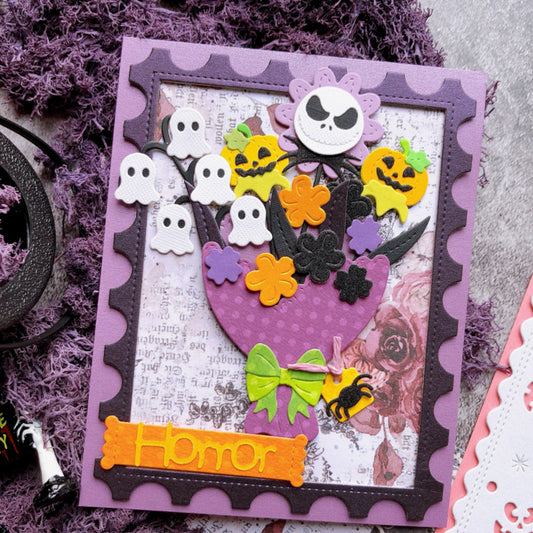 Halloween Bouquet Metal Cutting Dies