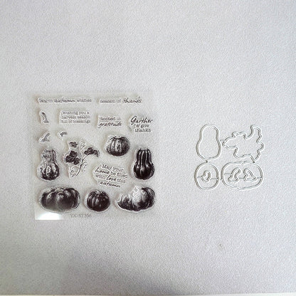 Autumn Pumpkin Dies & Stamps Set