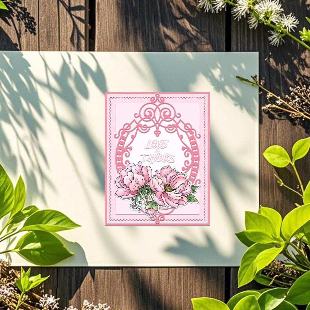 Decorative Flower Frame Metal Cutting Dies