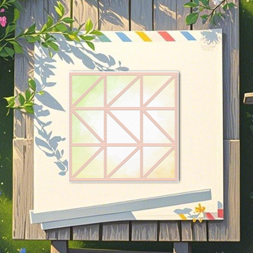 Decorative Grid Background Board Metal Cutting Dies