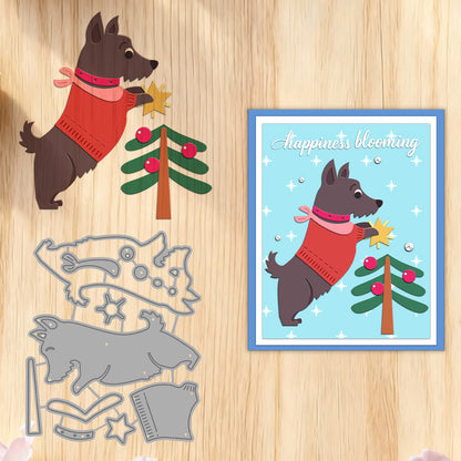 Cute Funny Dog Metal Cutting Dies