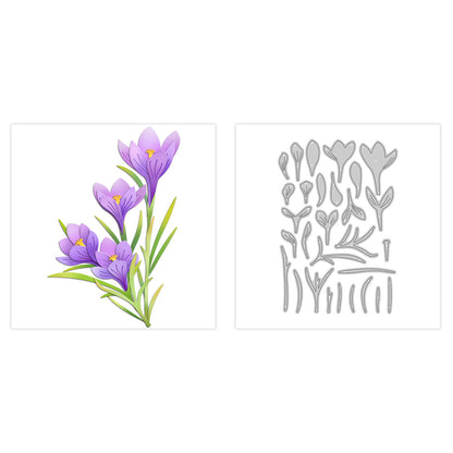 Crocus Flower Metal Cutting Dies