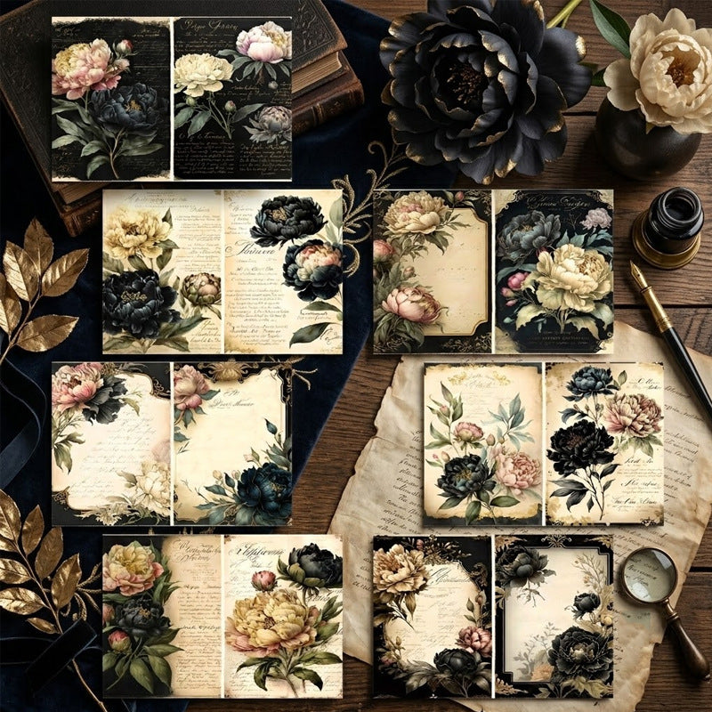 A5 Beautiful Flowers Journal Scrapbook Paper