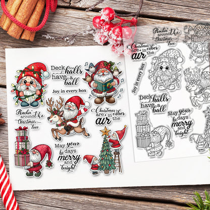 Santa Claus Dwarf Clear Stamps