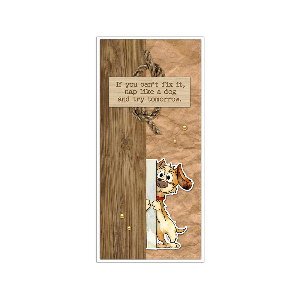 Naughty Dogs Dies & Stamps Set