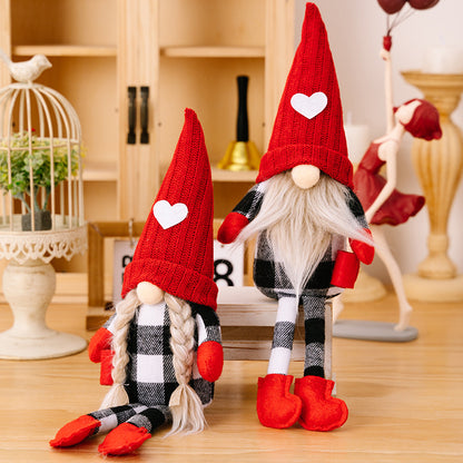 Christmas Gnome Plush Doll Decorations