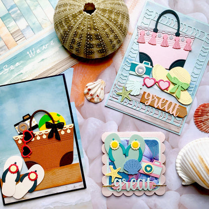 Summer Beach Equipment Cutting Dies