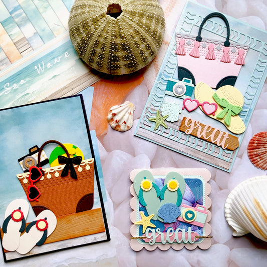 Summer Beach Equipment Cutting Dies