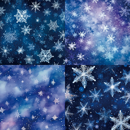 24PCS 6" Frozen Scrapbook Paper & Cardstock