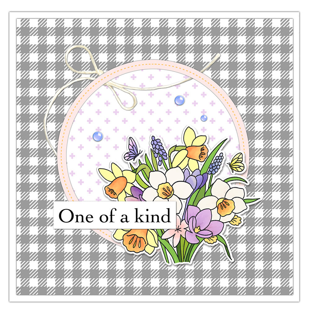 Colorful Bouquet Dies & Stamps Set