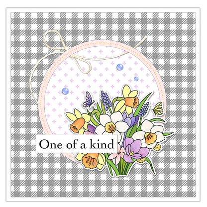 Colorful Bouquet Dies & Stamps Set