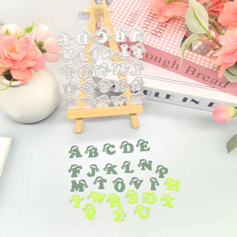 Christmas English Letters Metal Cutting Dies