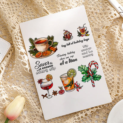 Christmas Theme Clear Stamps