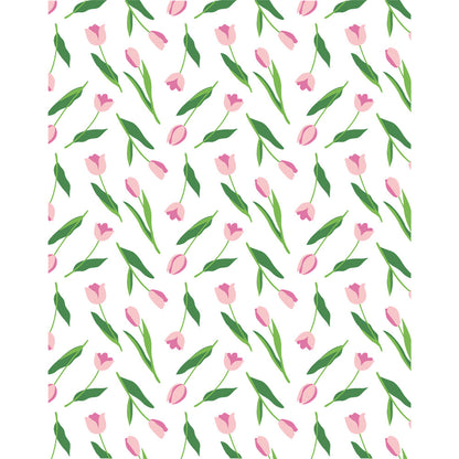 4 PCS Tulip Pattern DIY Painting Hollow Stencil