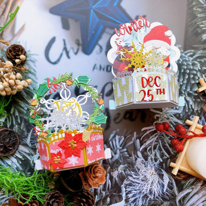 3D Christmas Card Metal Cutting Dies