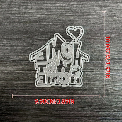Alphabet House Metal Cutting Dies