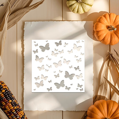 Butterfly Pattern DIY Painting Hollow Stencil