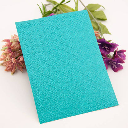 Clover Pattern Plastic Embossing Folder