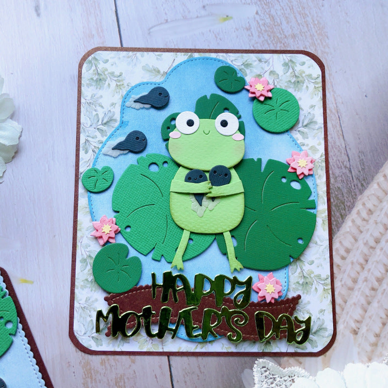 Cute Frog Metal Cutting Dies