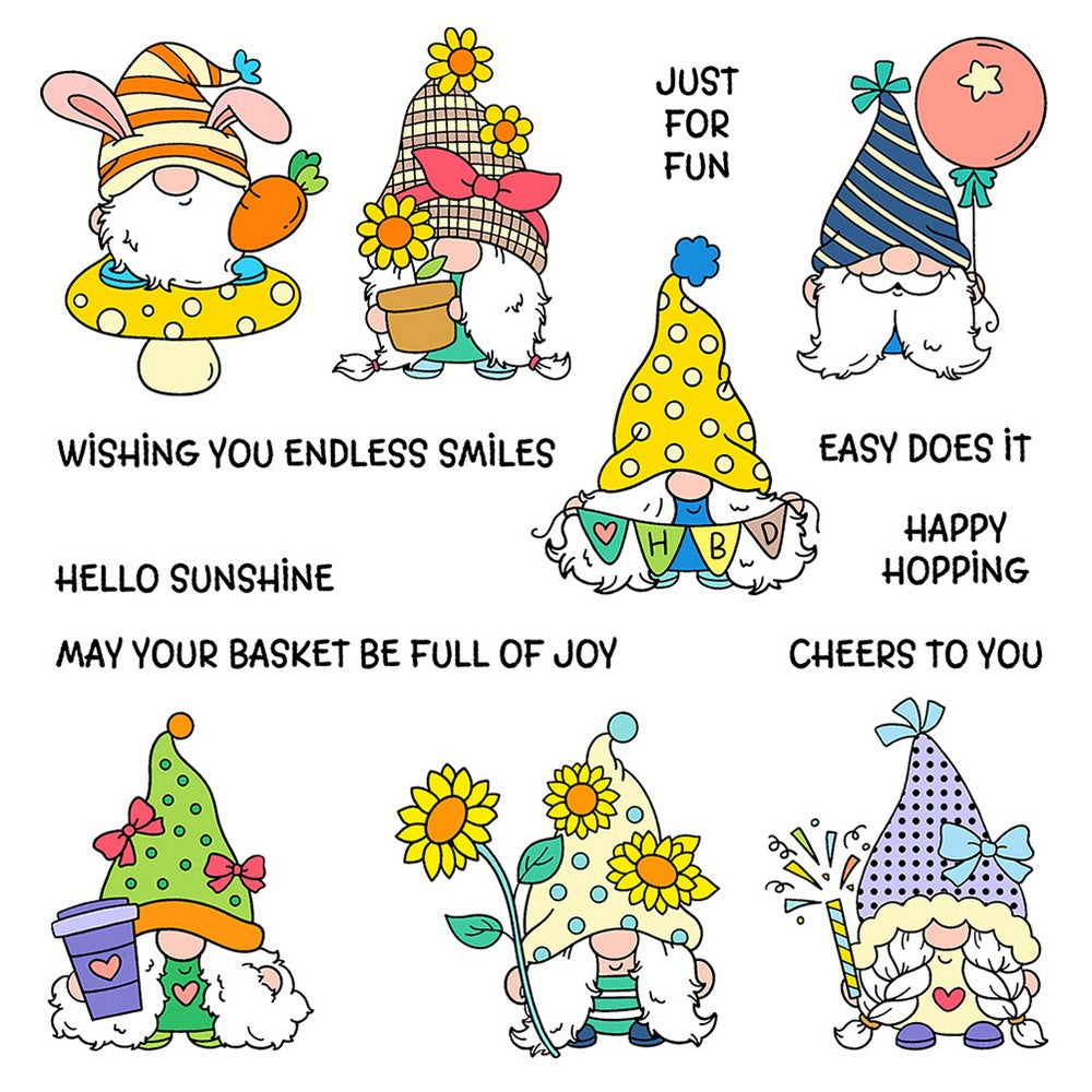 Cute Gnome Dies & Stamps Set