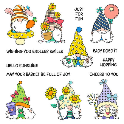 Cute Gnome Dies & Stamps Set