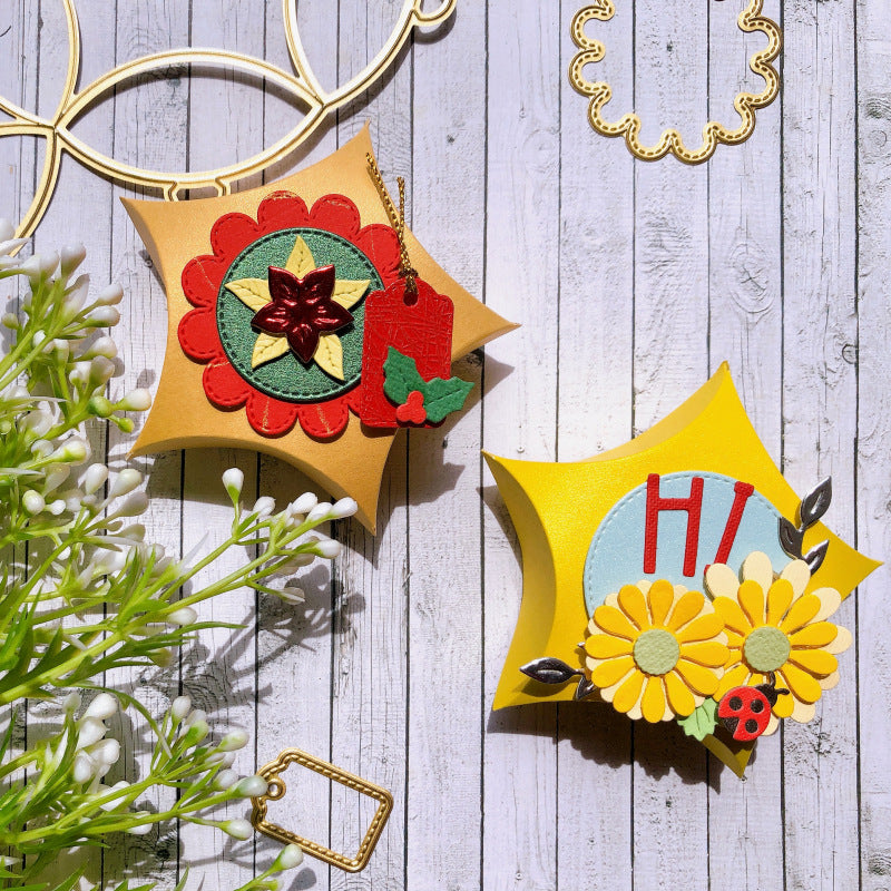Star-shaped Decorative Box Cutting Dies