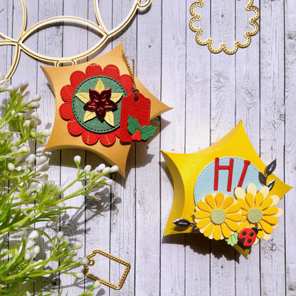 Star-shaped Decorative Box Cutting Dies