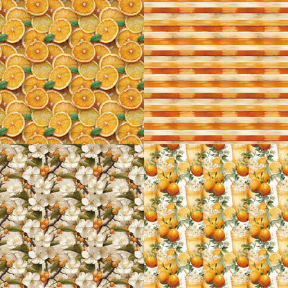 24PCS 6" Sunny Pulp Scrapbook Paper & Cardstock