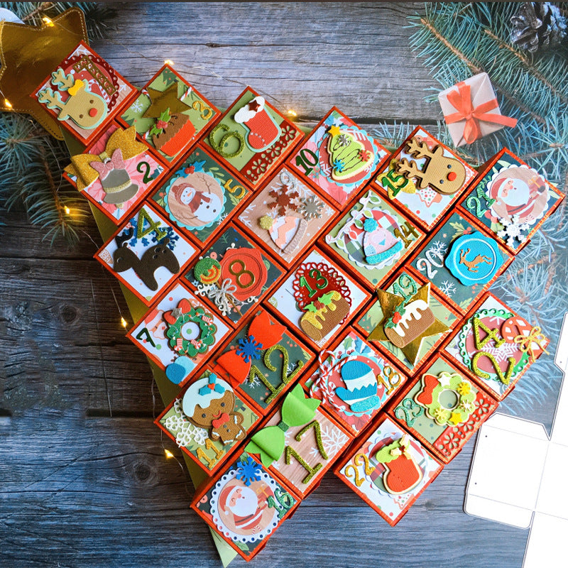 Christmas Box Metal Cutting Dies