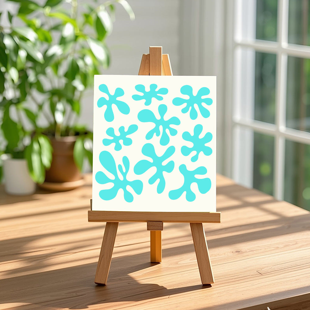Water Stain Pattern DIY Painting Hollow Stencil