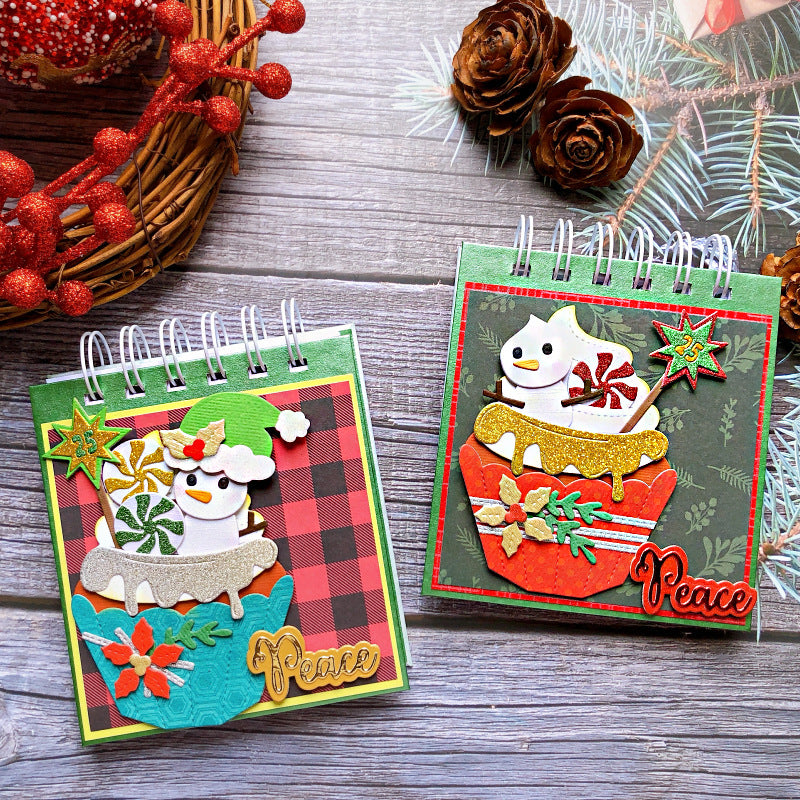 Christmas Cupcake Metal Cutting Dies