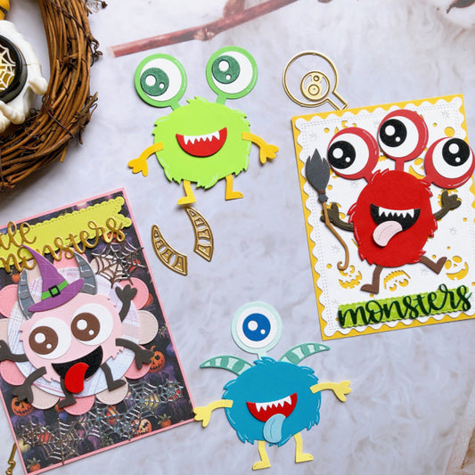Halloween Monsters Metal Cutting Dies