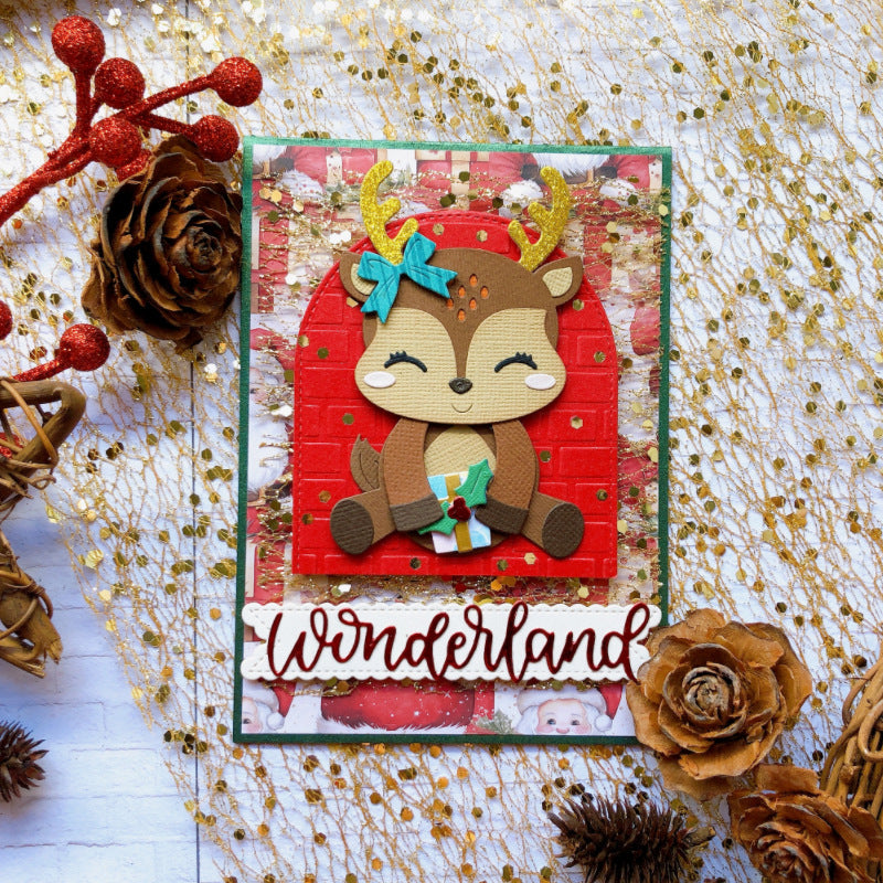Christmas Reindeer Metal Cutting Dies