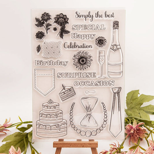 DIY Scrapbook Clear Stamps