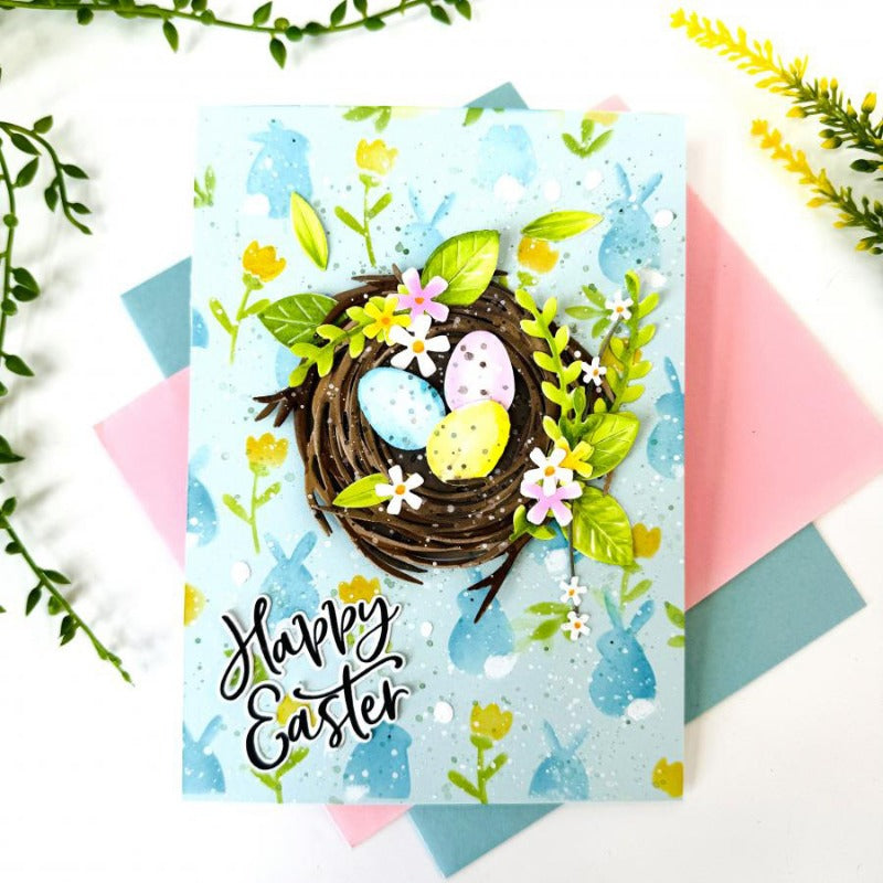 Bird's Nest and Eggs Cutting Dies