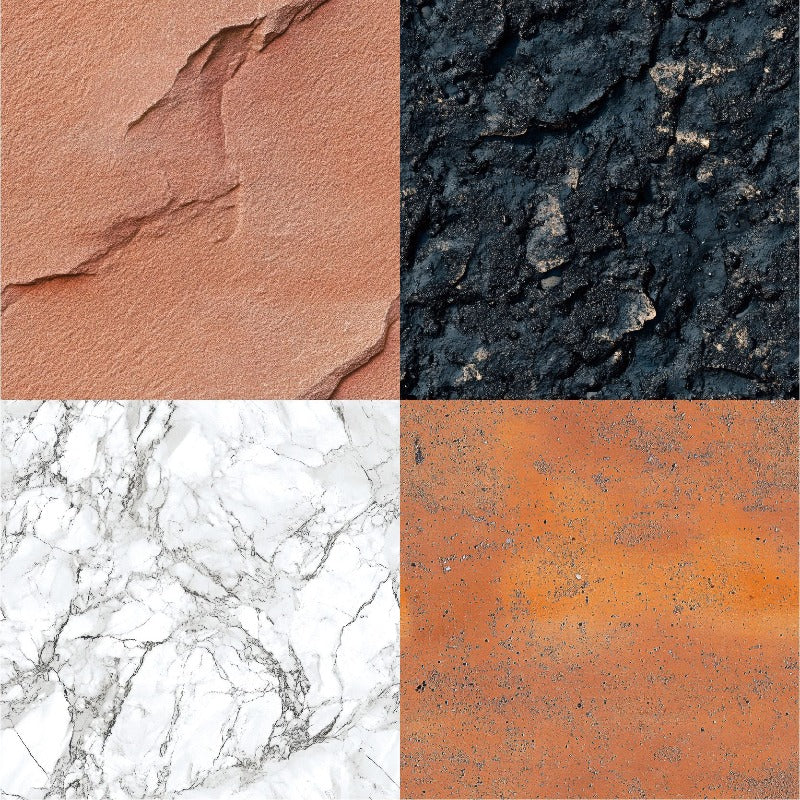 24PCS 6" Mineral Scrapbook Paper & Cardstock