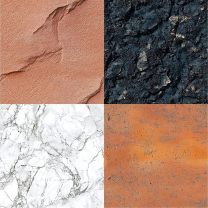 24PCS 6" Mineral Scrapbook Paper & Cardstock