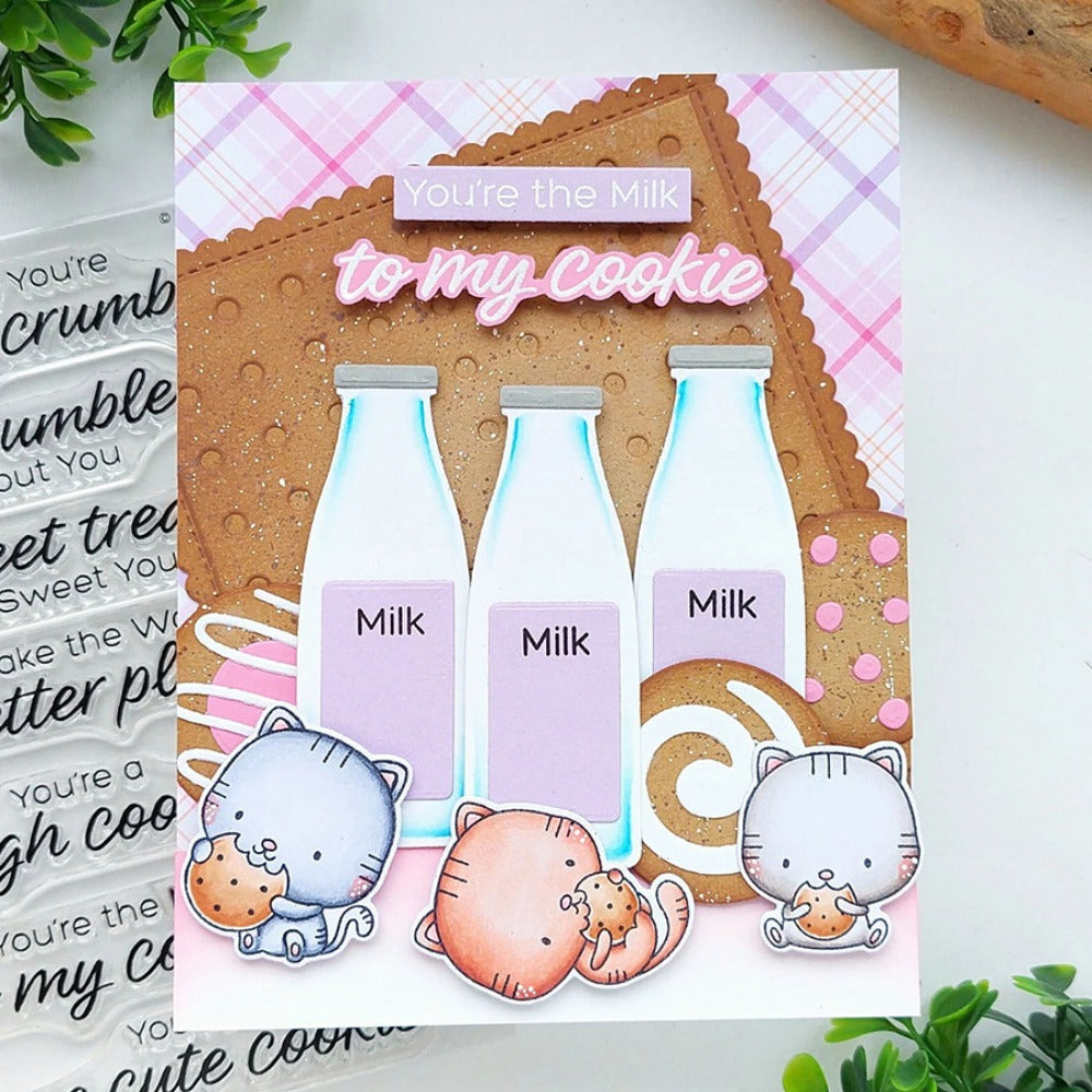 Cookies and Milk Metal Cutting Dies