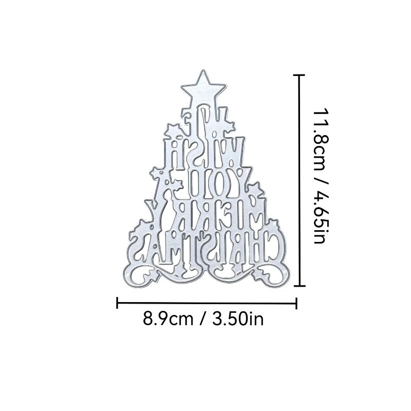 Christmas Tree Decoration Metal Cutting Dies