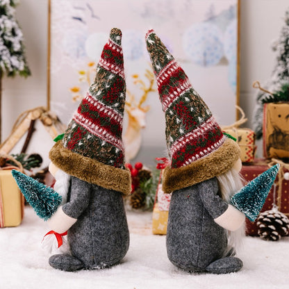 Adorable Gnome Christmas Doll Ornaments