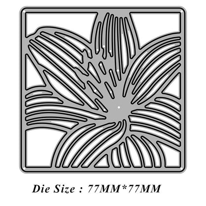 4 Styles Background Frame Metal Cutting Dies