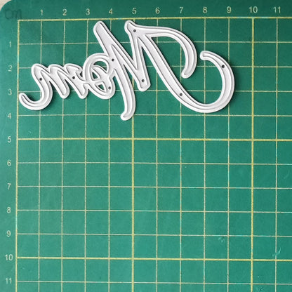 "MOM" Letter Metal Cutting Dies