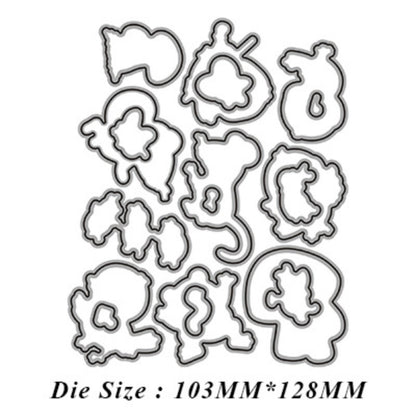 Forest Party Theme Dies & Stamps Set