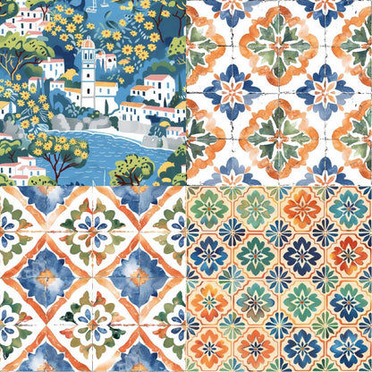24PCS 6" Solana Scrapbook Paper & Cardstock