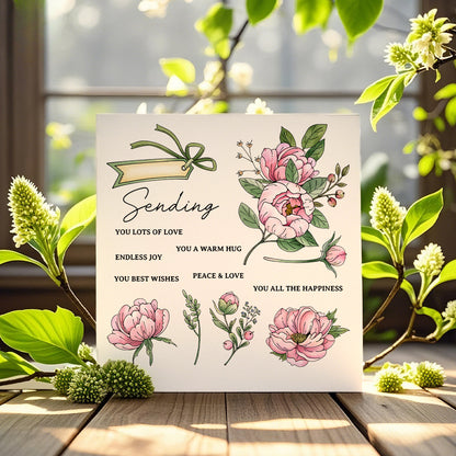 Camellia Clear Stamps