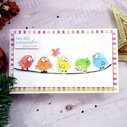 Cute Little Birds Metal Cutting Dies