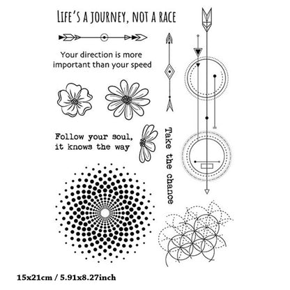 DIY Scrapbook Clear Stamps