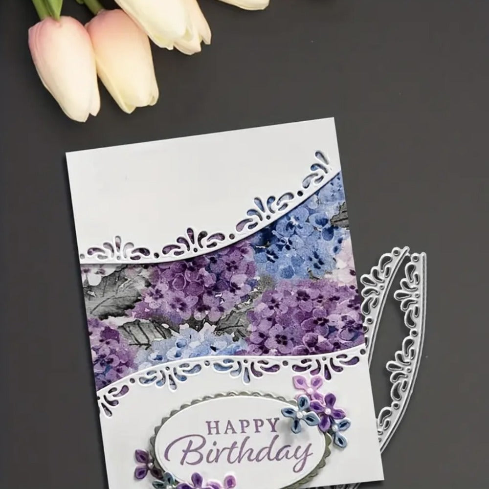 Curved Lace Metal Cutting Dies